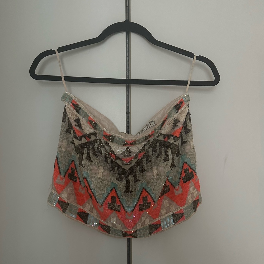ALL SAINTS sequin skirt. Vintage pattern, pristine condition: